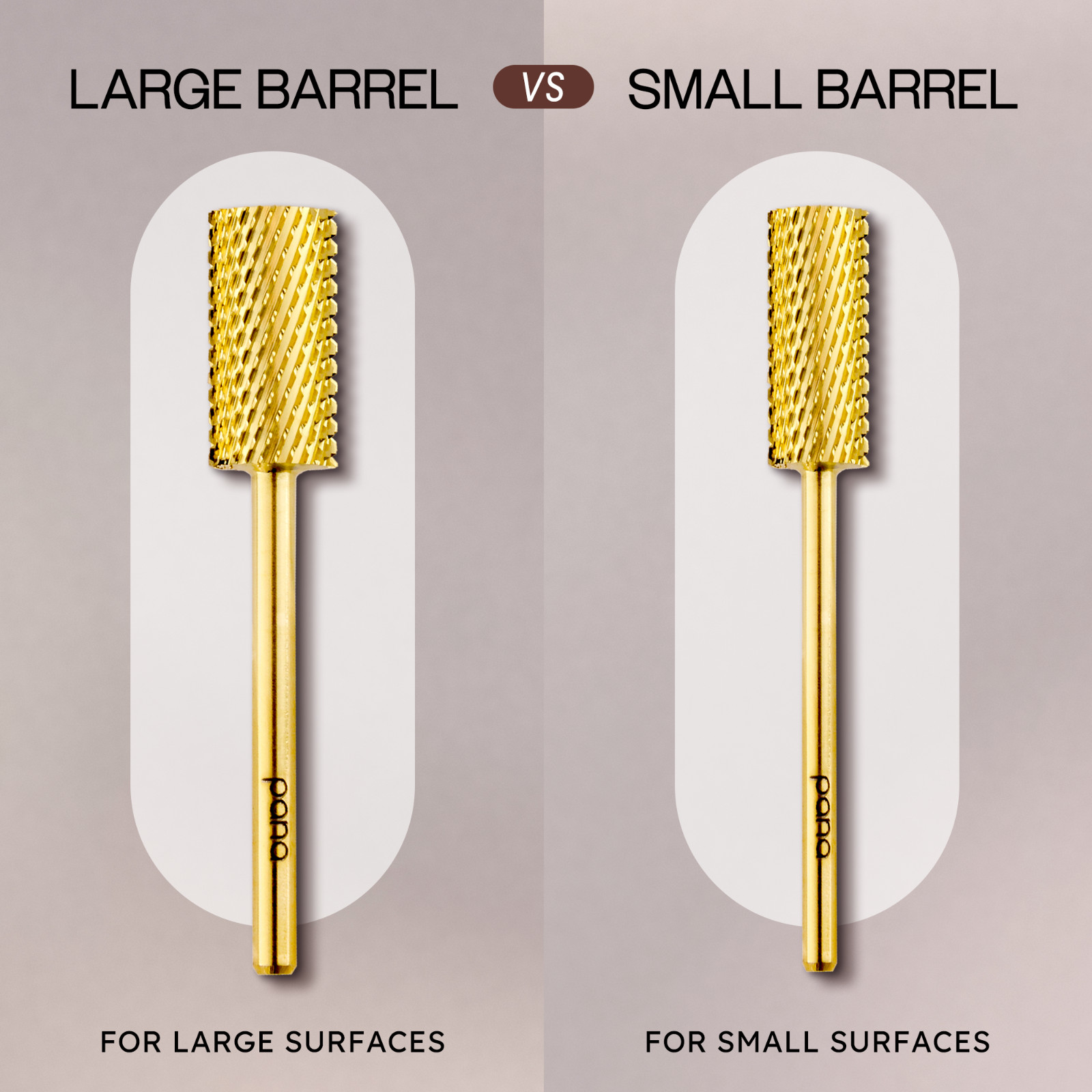 PANA 3/32″ Shank Size – Flat Top Large/Small Barrel Nail Carbide Bit