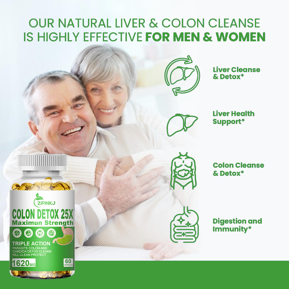 Parasite Cleanse DETOX Liver Colon Yeast Killer Pills All Natural detox candida