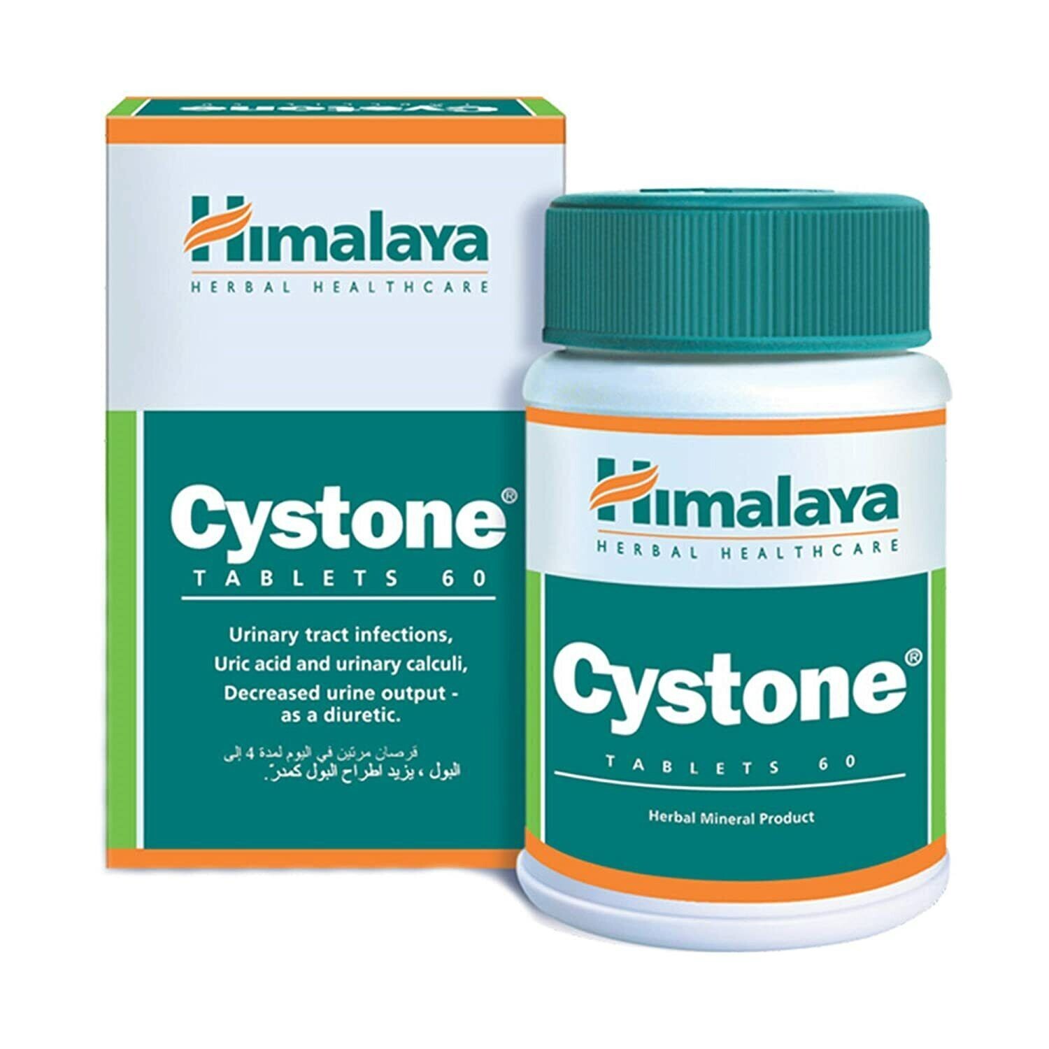 Cystone Himalaya Exp.7/2025 OFFICIAL USA 3 Pack 180 Tablets Care Kidney Stone
