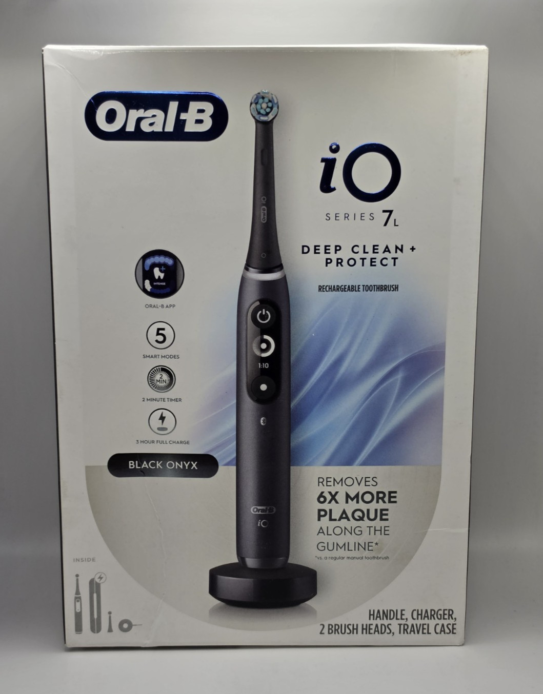 Oral-B iO Series 7L Deep Clean + Protect Rechargeable Toothbrush – New