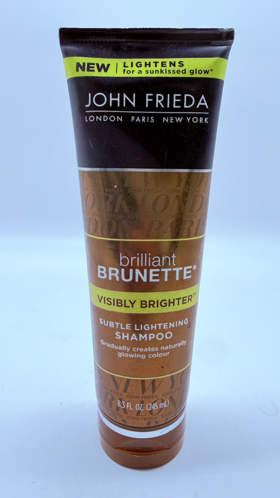 John Frieda Brilliant Brunette Subtle Lightening Shampoo – 8.3 Oz NWOB