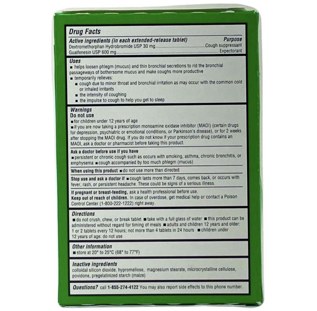 CVS Mucus DM Extended Release 20 Tablets 7 Pack Exp 2026-07 New