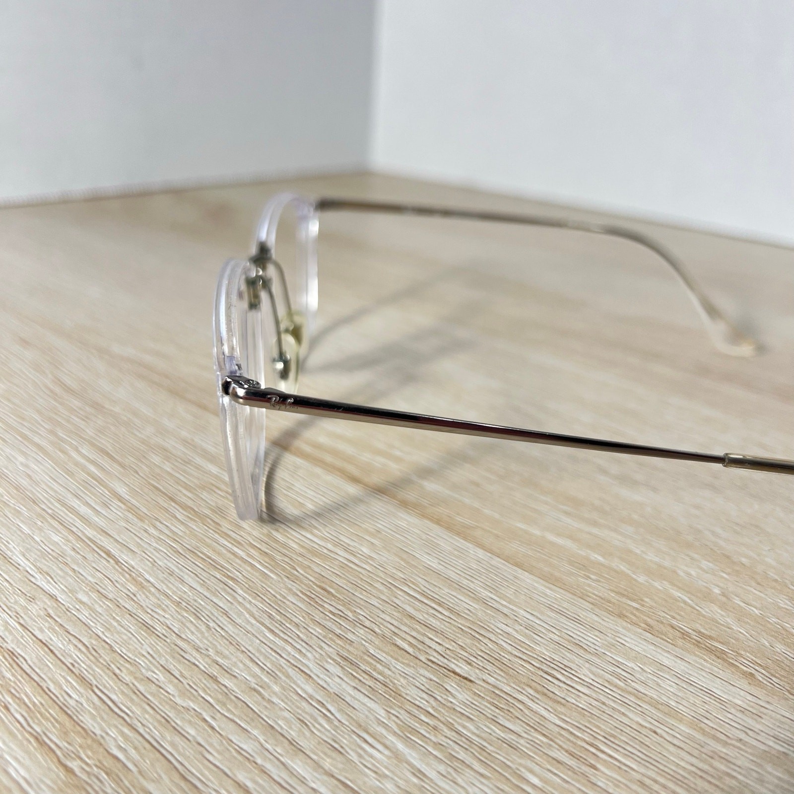 Ray-Ban RB7164 2001 Eyeglasses Clear Square Full Rim Frames Only 52-20-150