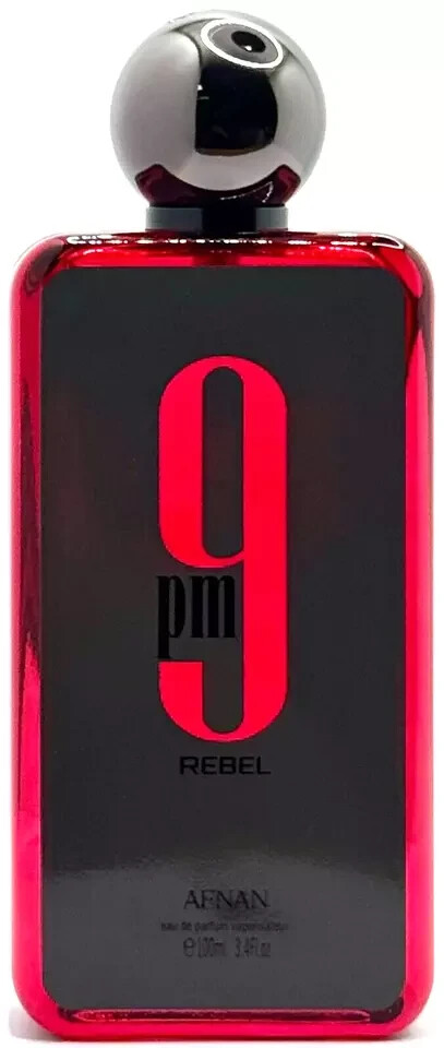 Afnan 9 PM Rebel Eau De Parfum Spray For Men 3.4 Oz / 100 ml Brand New!!!