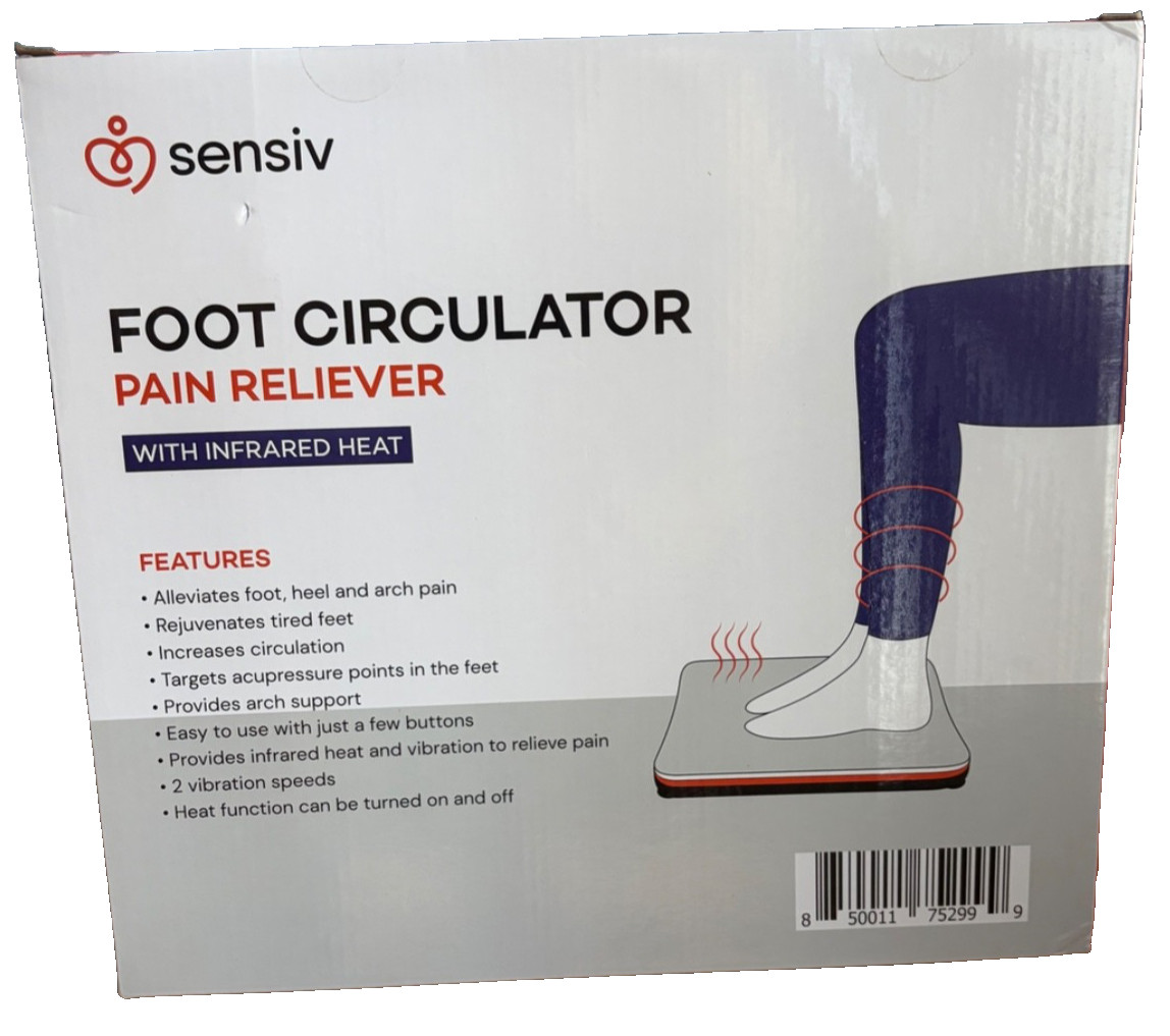 Sensiv Pain Relief Foot Circulator, un masajeador y estimulador Para Alivio Pies