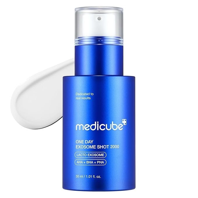 Medicube One Day Exosome Shot 2000 AHA BHA PHA 1.01 Fl. Oz. NEW NIB