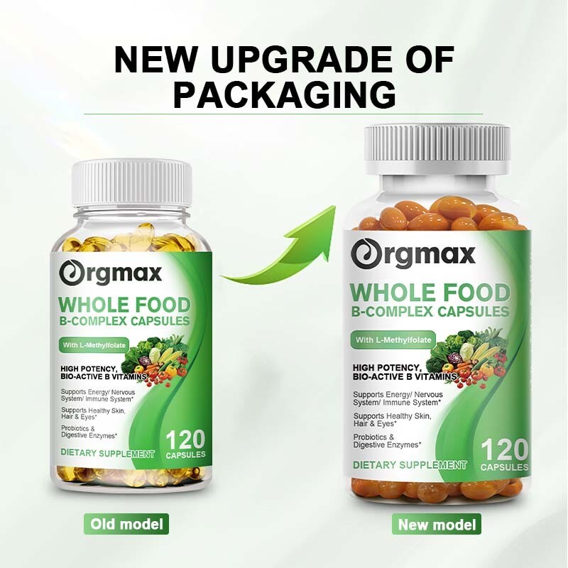 Vitamin B Complex Vitamin B Supplement – B-Complex Vitamins with B12, B6, B9