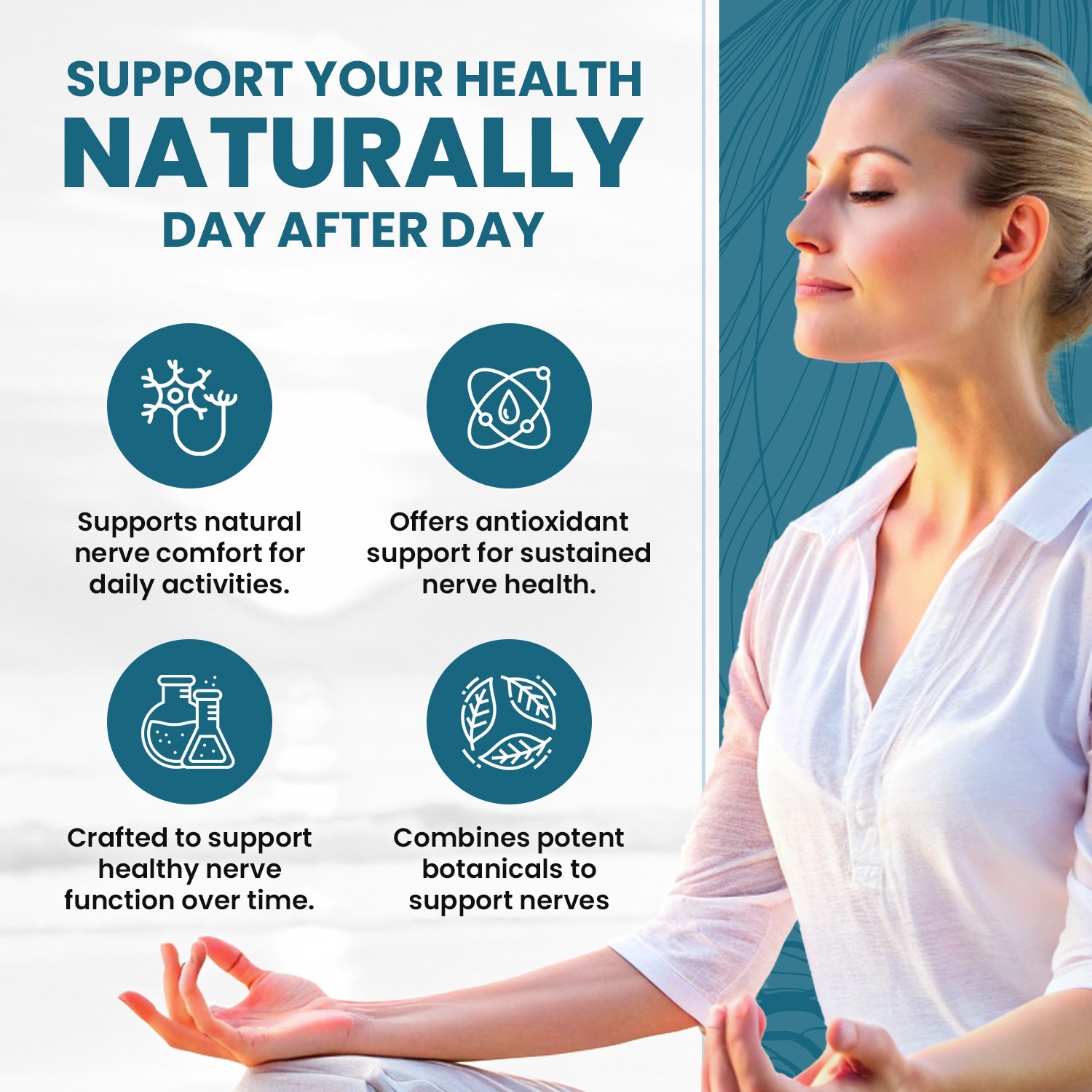 (5 Pack) Nervetin Capsules – Nervetin Natural Ingredients Nootropic Supplement
