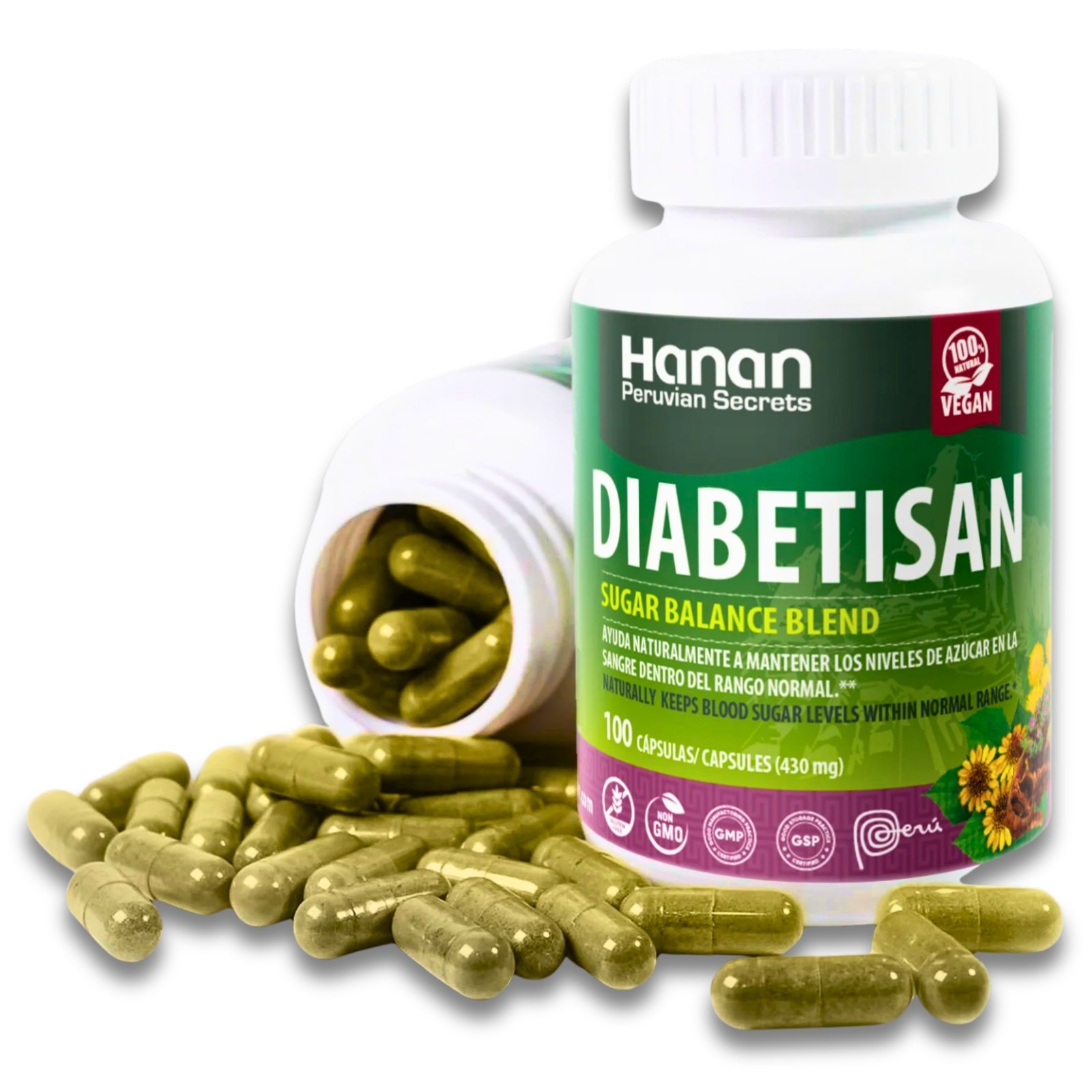 Diabetisan Sugar Balance Blend Herbal Blood Sugar Control Support Supplement