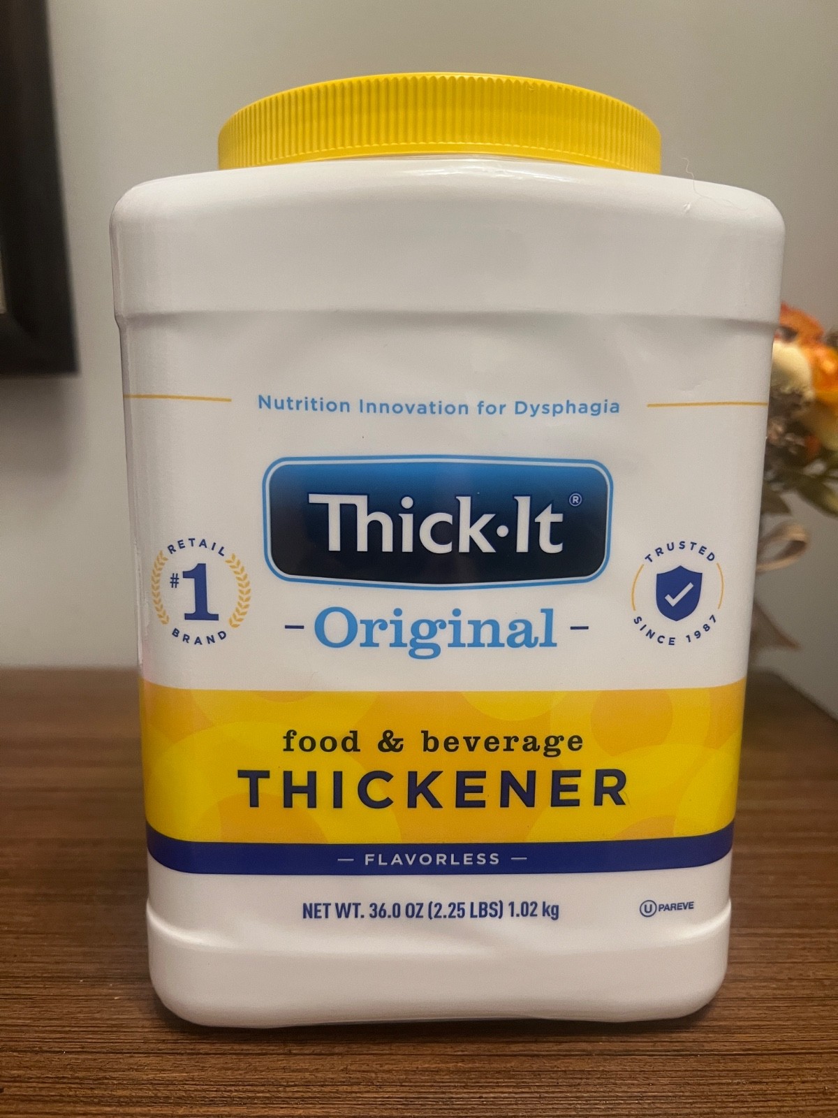 Thick-It Original Food & Drink Thickener Unflavored 36 oz Canister Oct 2027