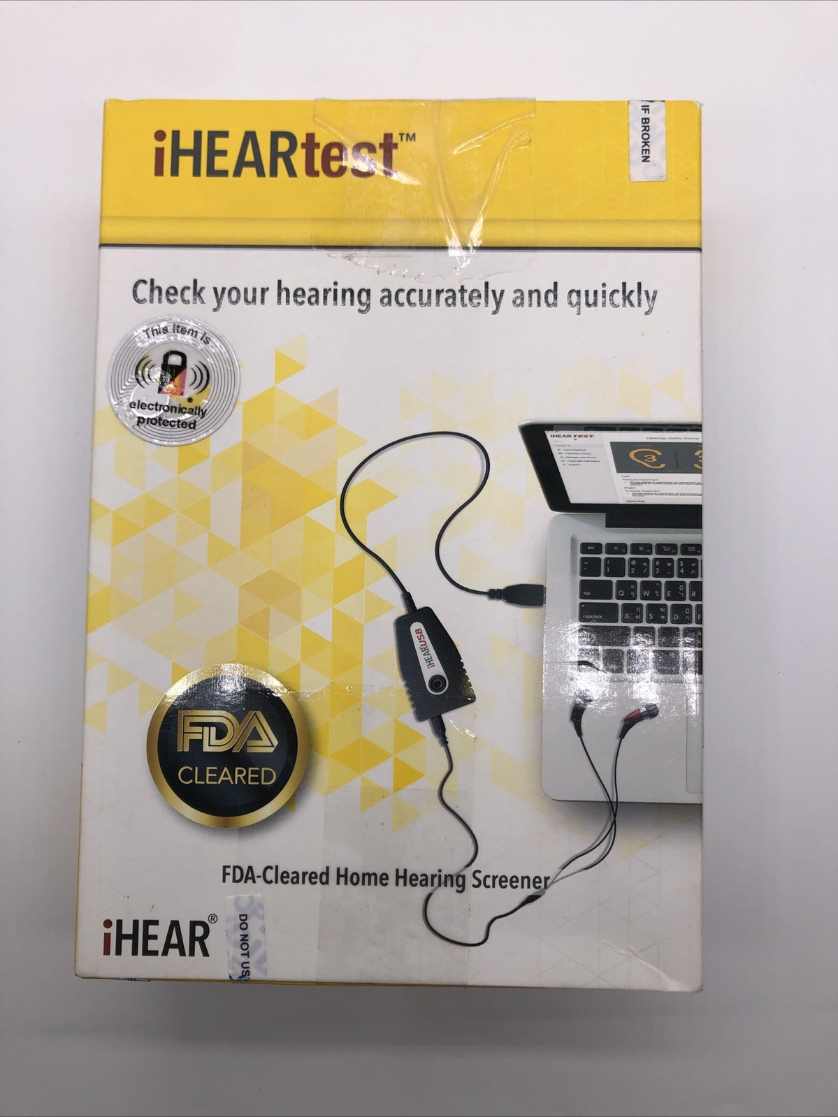 iHEARtest, FDA-Cleared Home Hearing Screener (new) Ref. 246