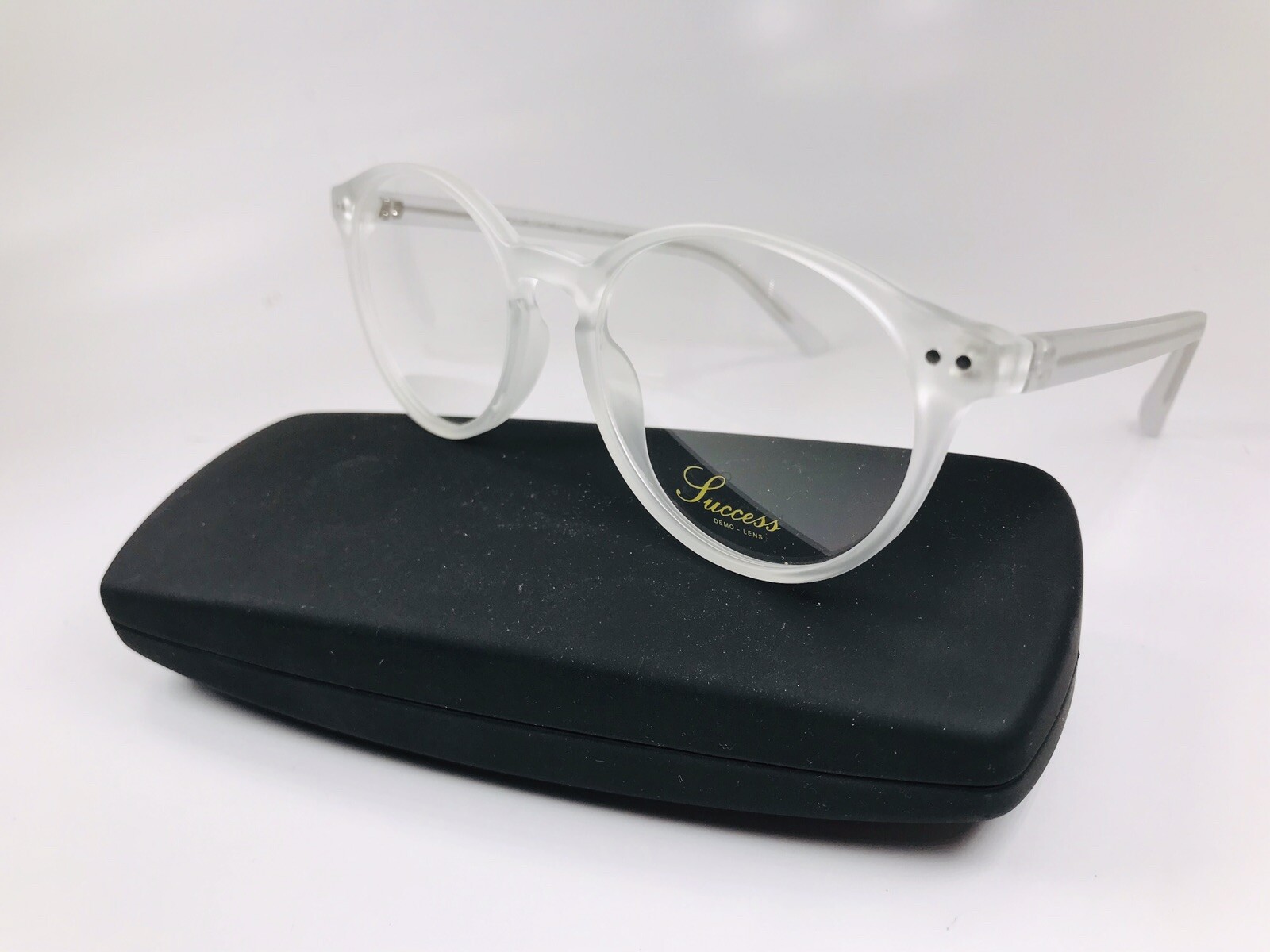 New Designer Inspired SUCCESS SS-127 Matte Crystal Eyeglasses 51mm with Case