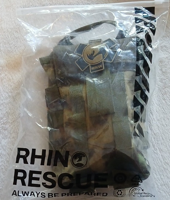 Rhino Rescue First Aid Set Emergency Treatment Kit Multicolor w/ Manual Blanket