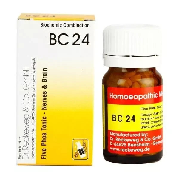 Dr. Reckeweg BC 24 nerves homeopathy Remedy 20g X 5 Pack Natural Wellness