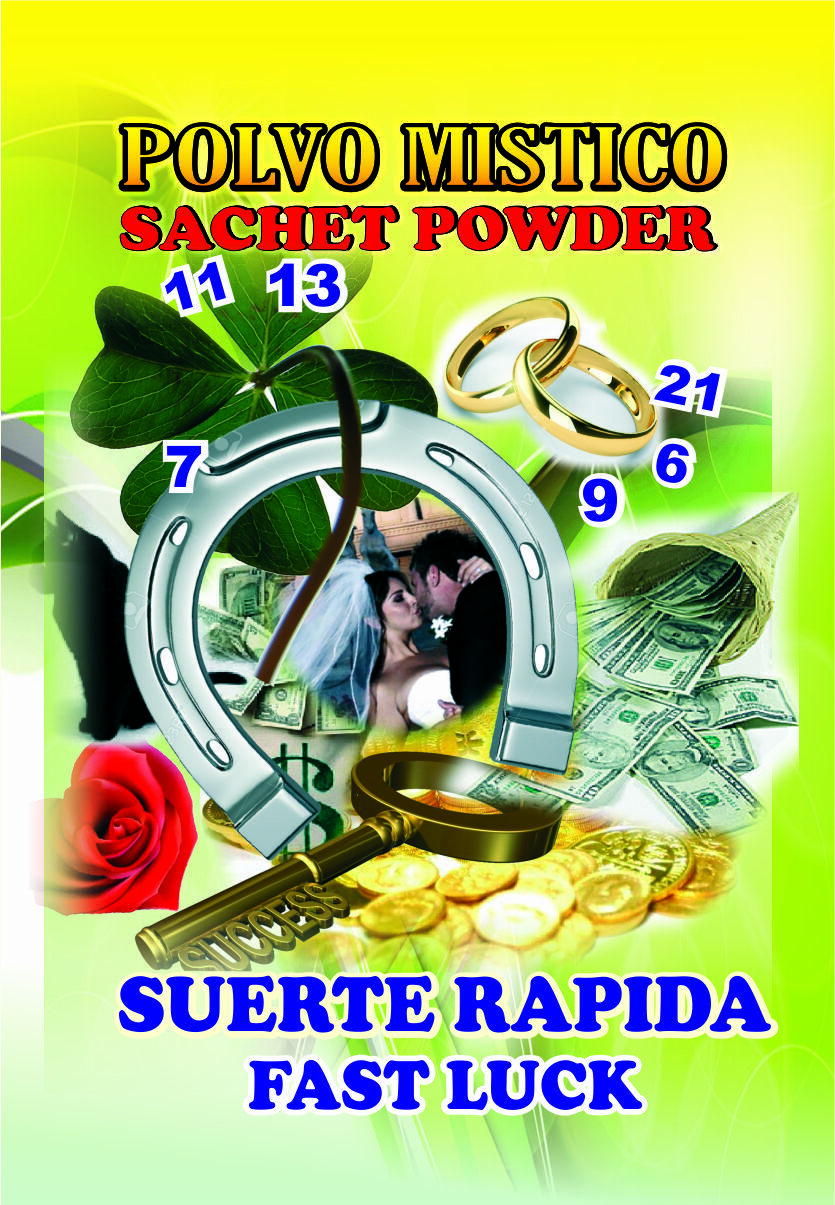 Fast Luck Sachet Powder/ Suerte Rapida Polvo – ½oz / 14g