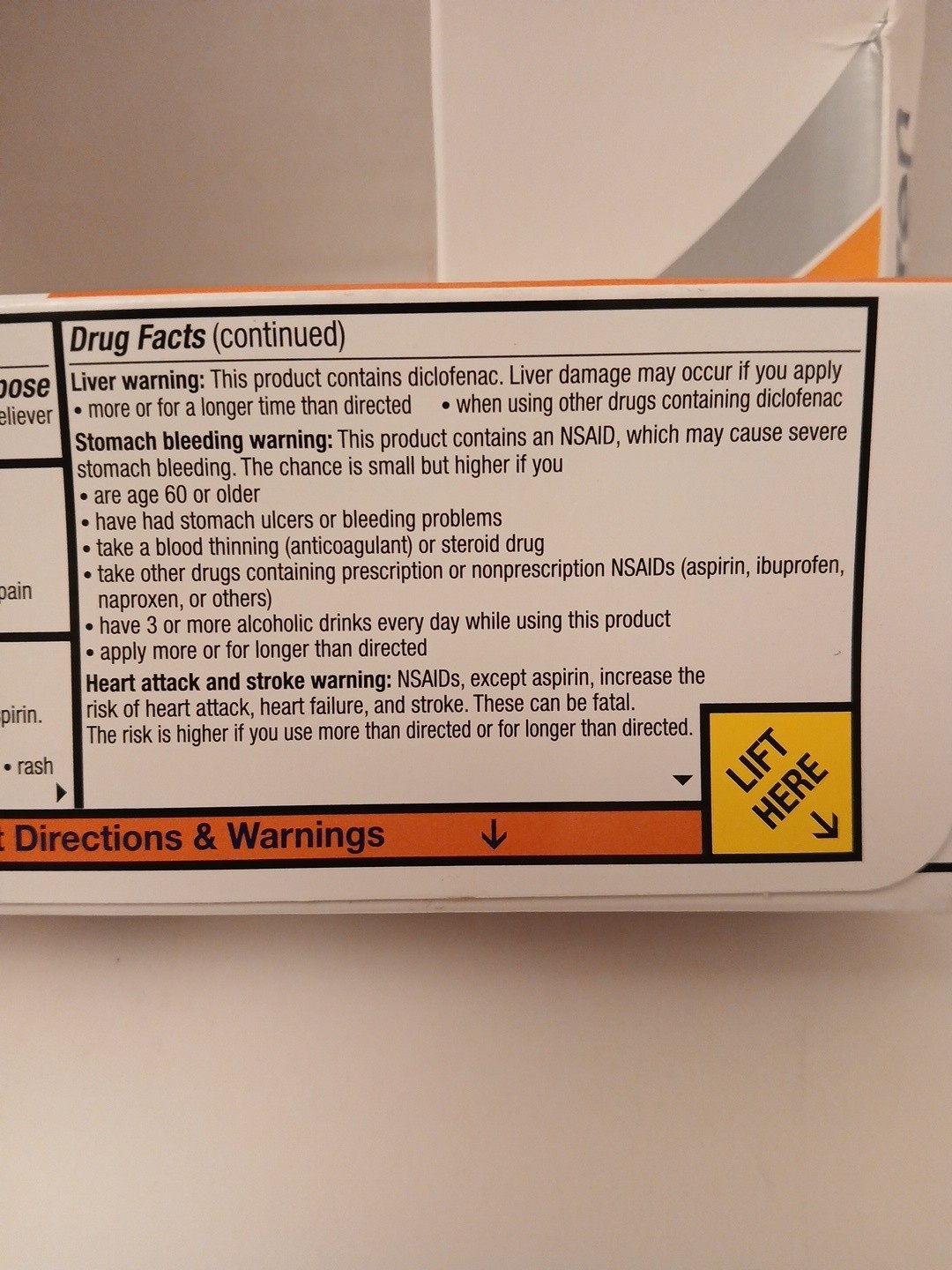 THREE Voltaren Diclofenac Sodium 1% Arthritis Pain Relief Gel 50g/1.76oz Each