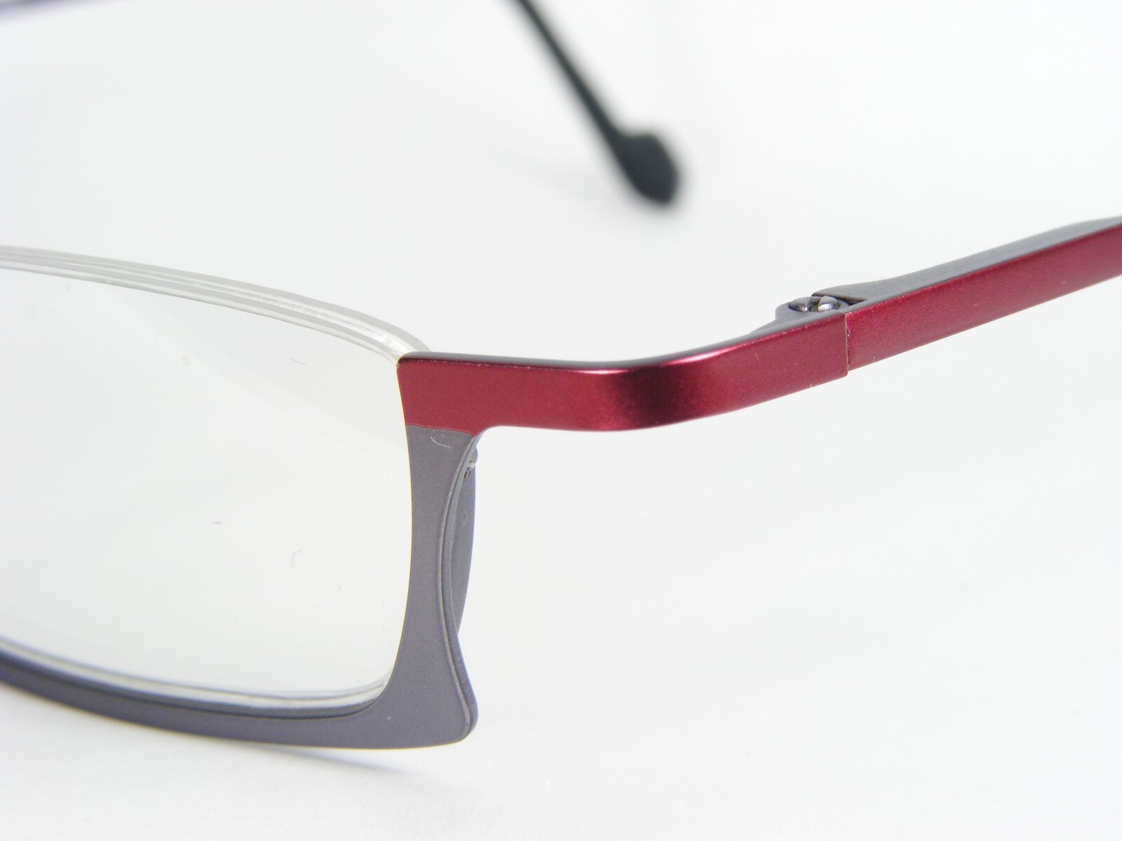 QUICK OPTIC Belgium DEMI 124 C2 SILVER-LILAC / BURGUNDY EYEGLASSES 44-20-138mm