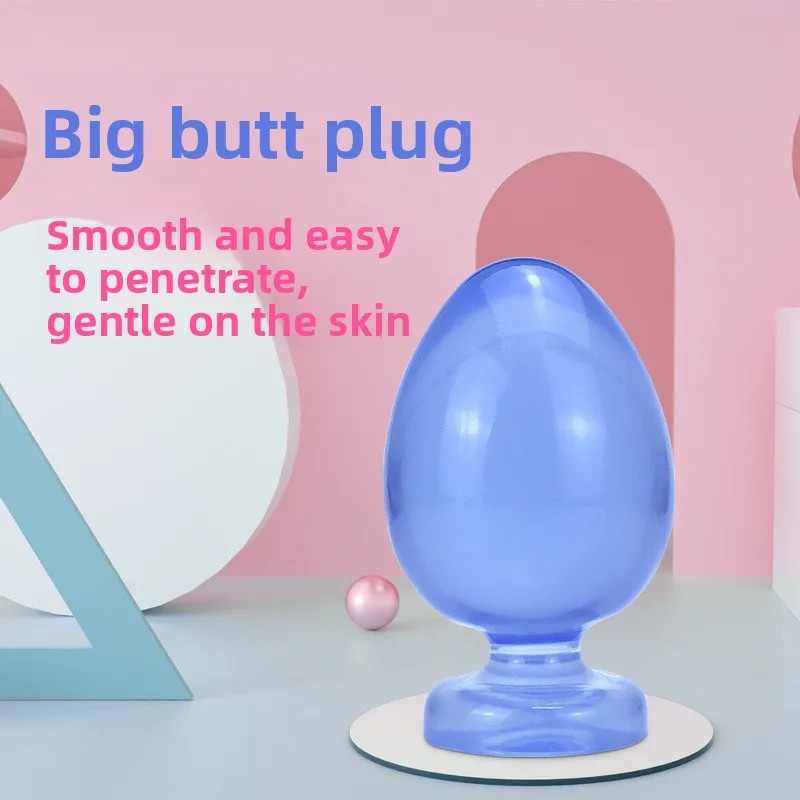 Huge Big Extra Large Silicone Anal Butt Plug Dildo G-spot for Men-Women Sex-Toys