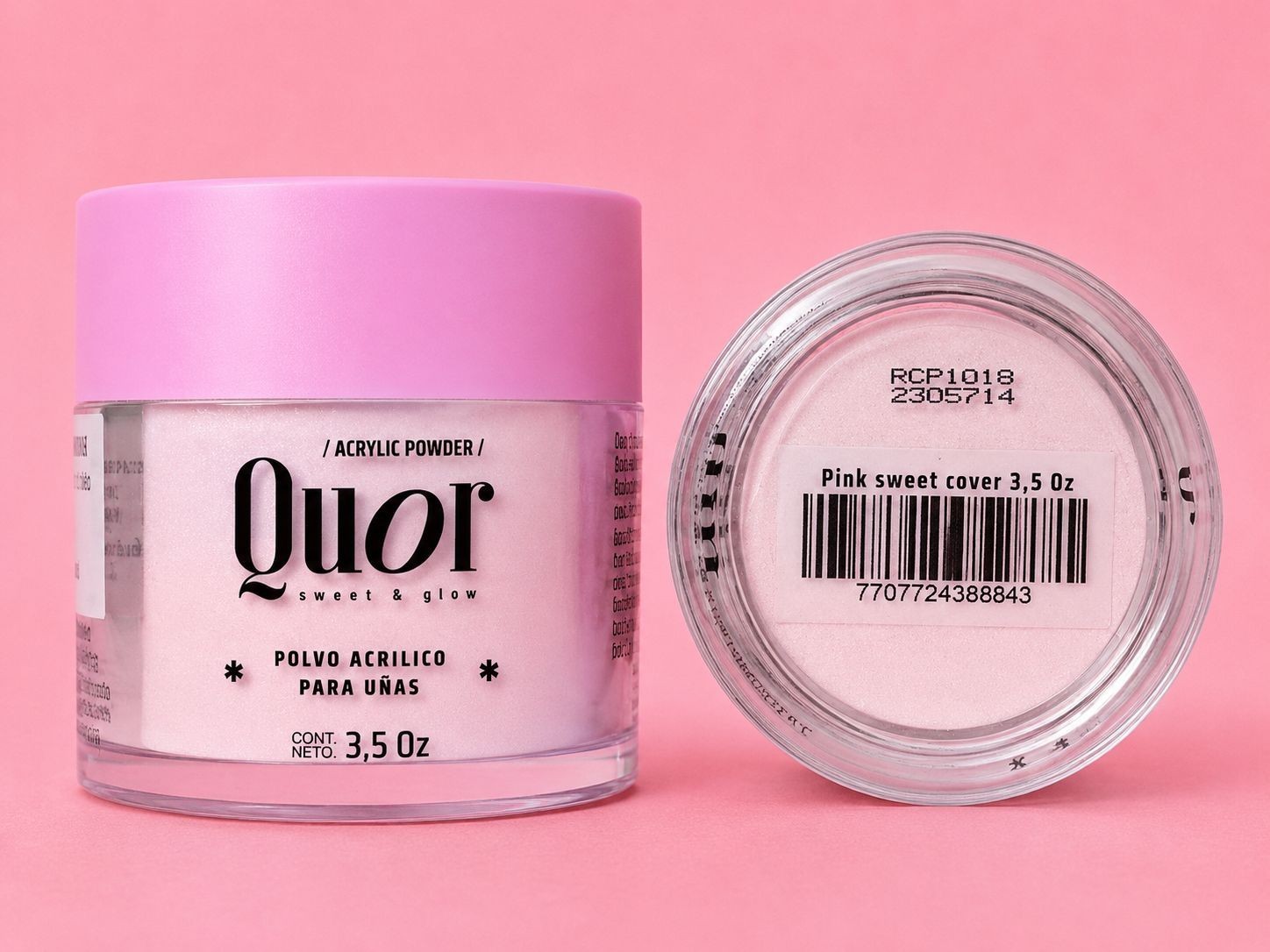 Quor Sweet & Glow Acrylic Powder – Multiple Colors & Sizes (1.5 oz / 3.5 oz)