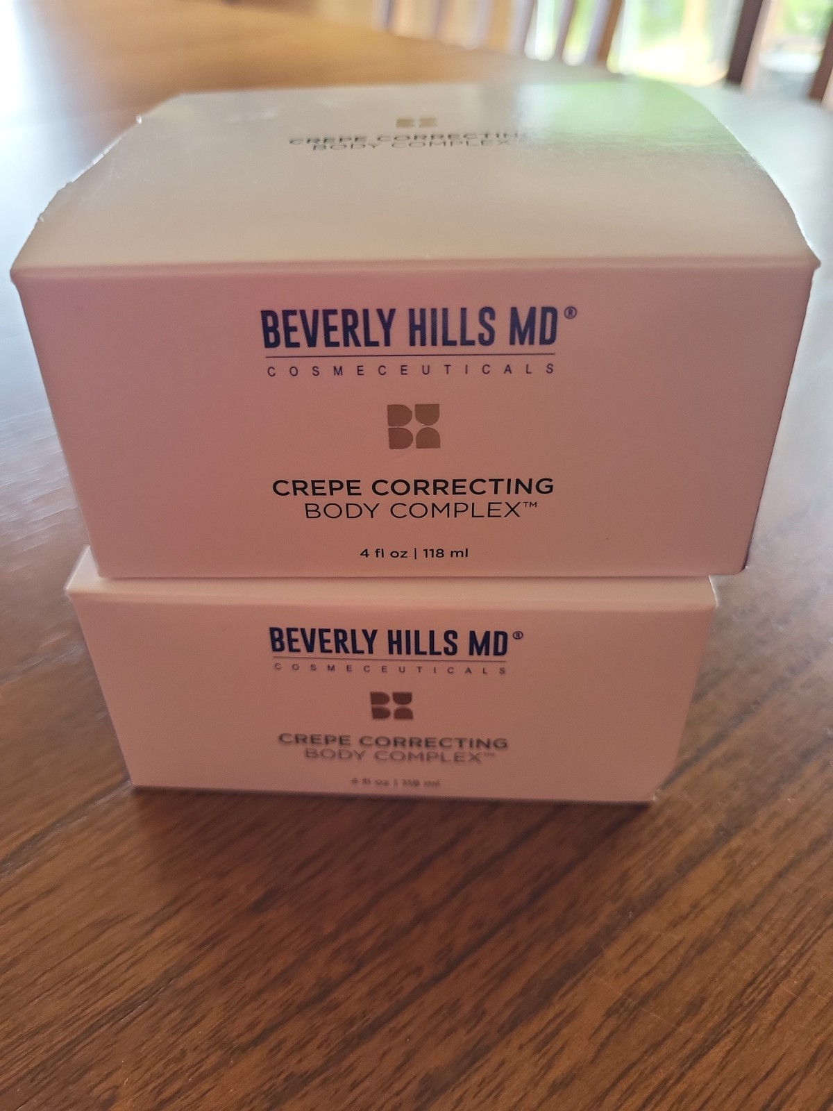 LOT Of 2 Beverly Hills MD Crepe Correcting Body Complex Full Body Cream —