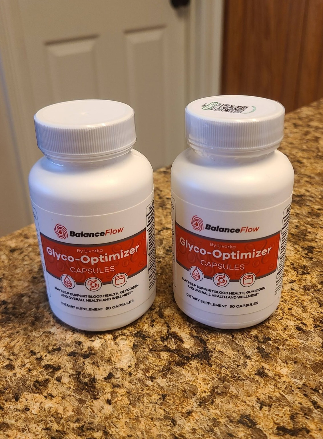 (2 Pack) Balance Flow Glyco Optimizer Supplements -Glycogen Support,Vitamins etc