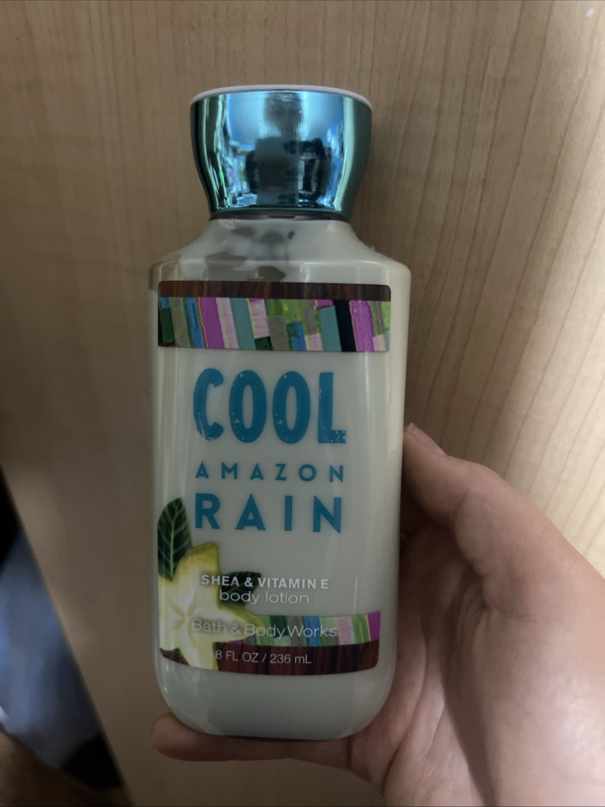 Bath And Body Works Cool Amazon Rain Body Lotion 8 oz retired starfruit mandarin