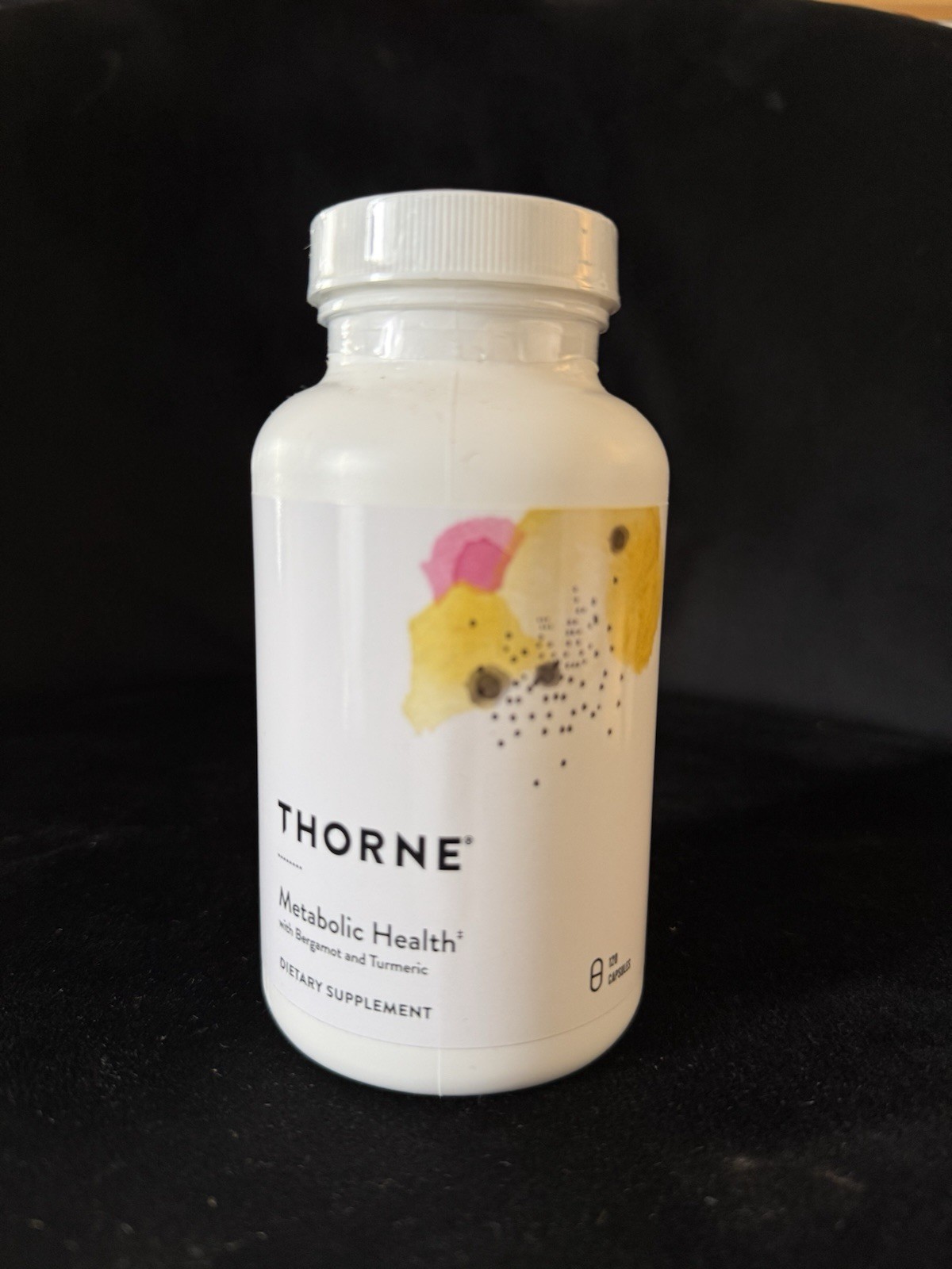 Wow😨😱Thorne Metabolic Health with Bergamot and Turmeric 120 Capsules 10/27