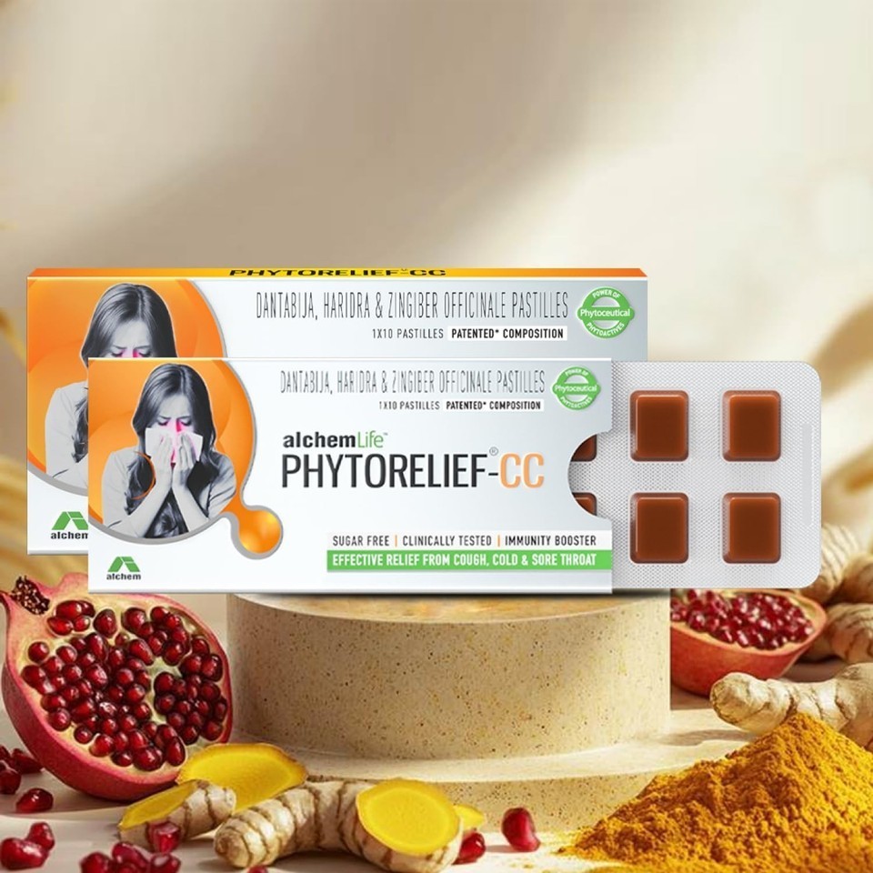 PhytoRelief-CC 5X Natural Support Relief From Sore & Scratchy Throat 20 Capsules