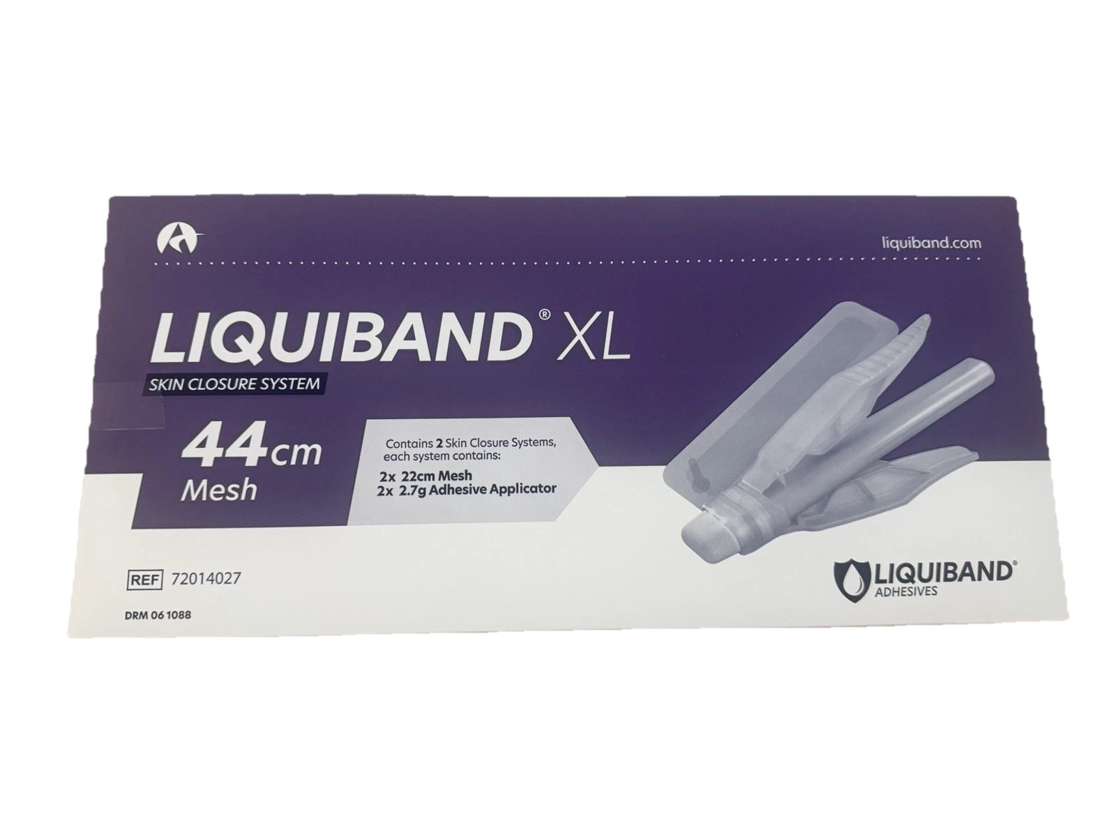 LiquiBand XL Skin Closure System 44cm Sterile 72014027 Exp 2028-01-28 (6 count)