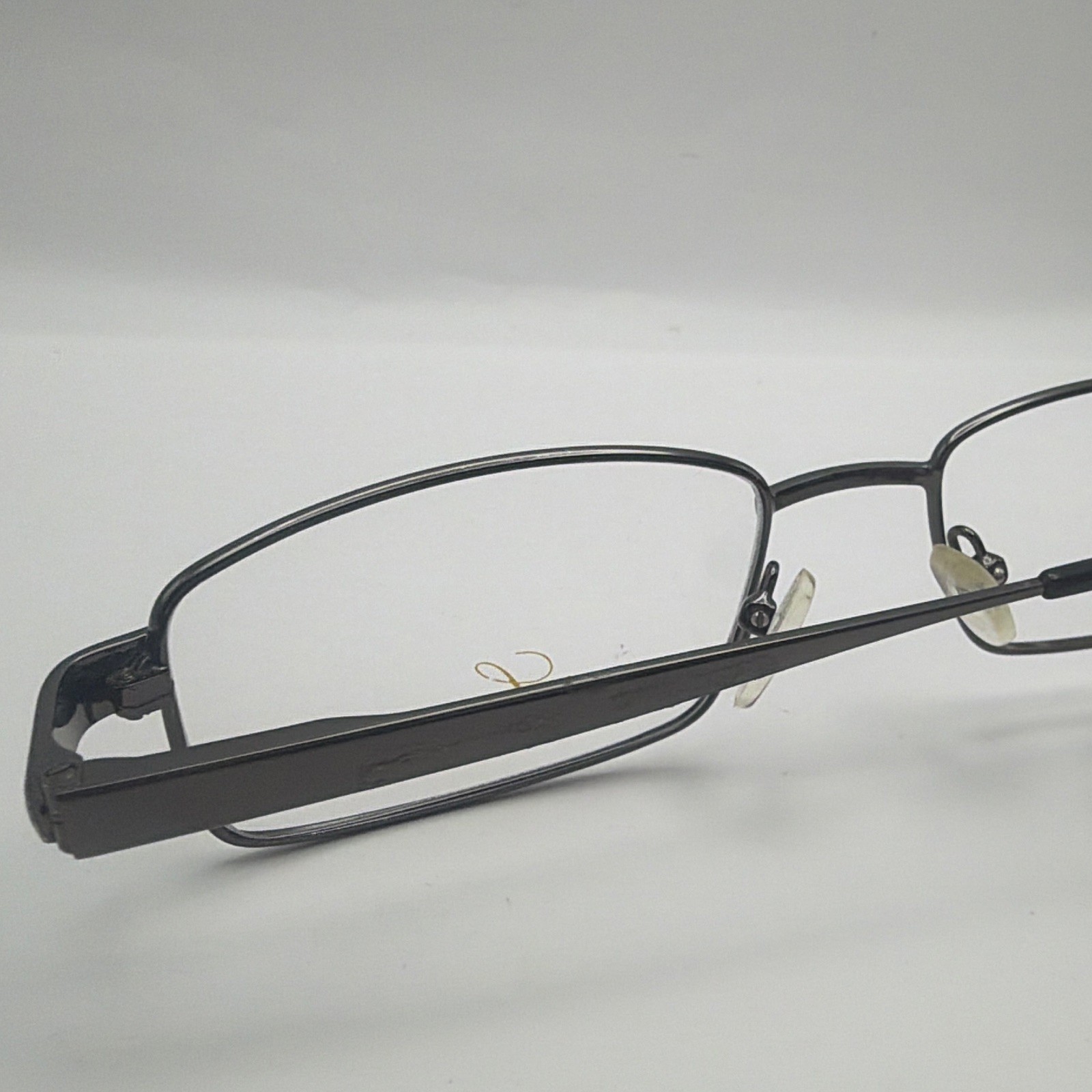 Success SS-368 Gunmetal Metal Rectangular Full Rim Eye Frames 52/18 145 5077