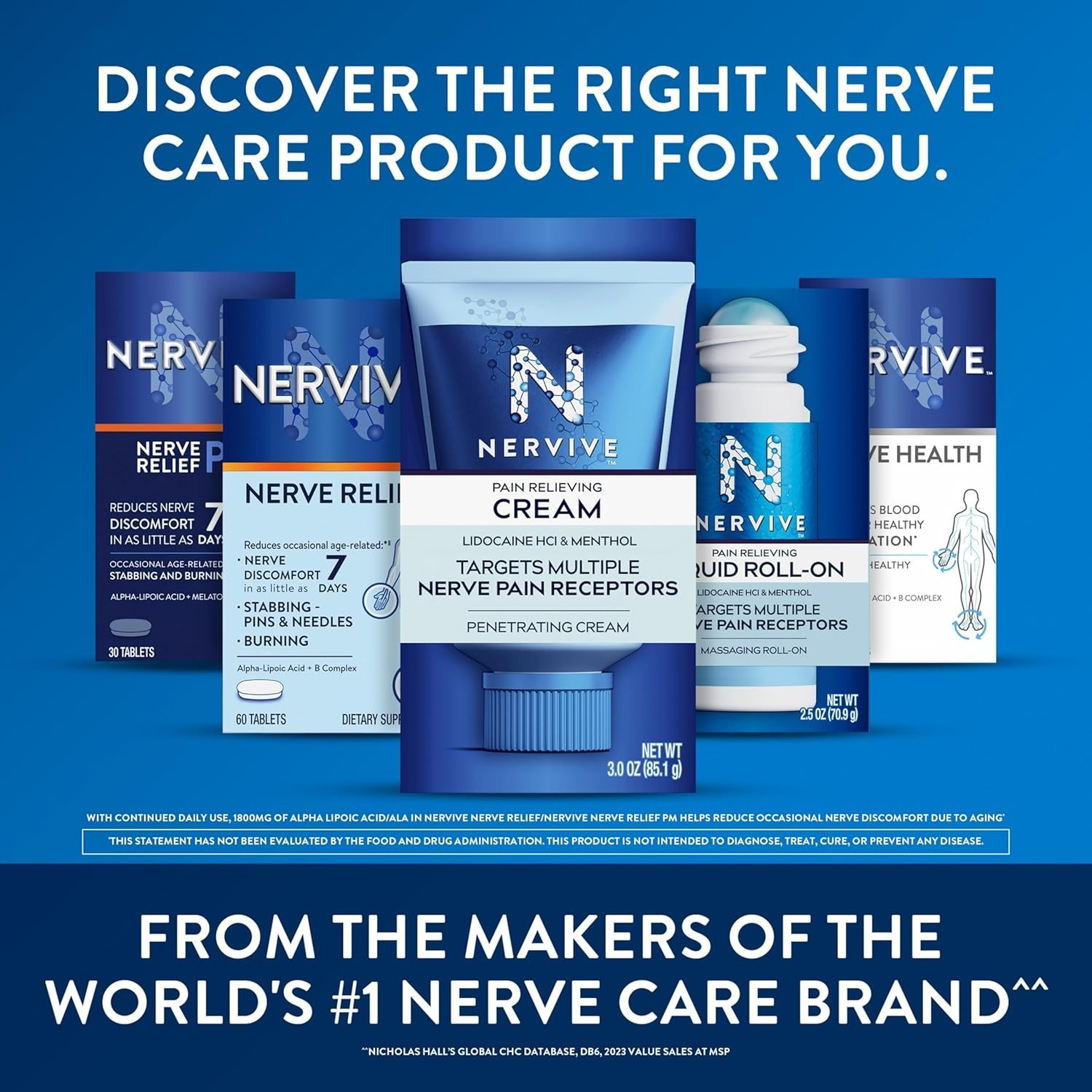 Lidocaine & Menthol Powered Pain Relief Cream – Non-Greasy, Maximum Strength 3oz