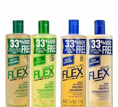 Revlon Flex Shampoo or Conditioner with Panthenol – 592ml / 20oz New Original.