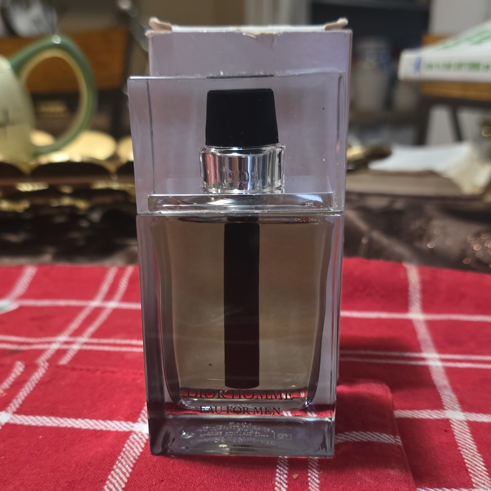 Dior Homme Eau de Toilette Spray Regular Size 3.4 fl oz Woody Scent