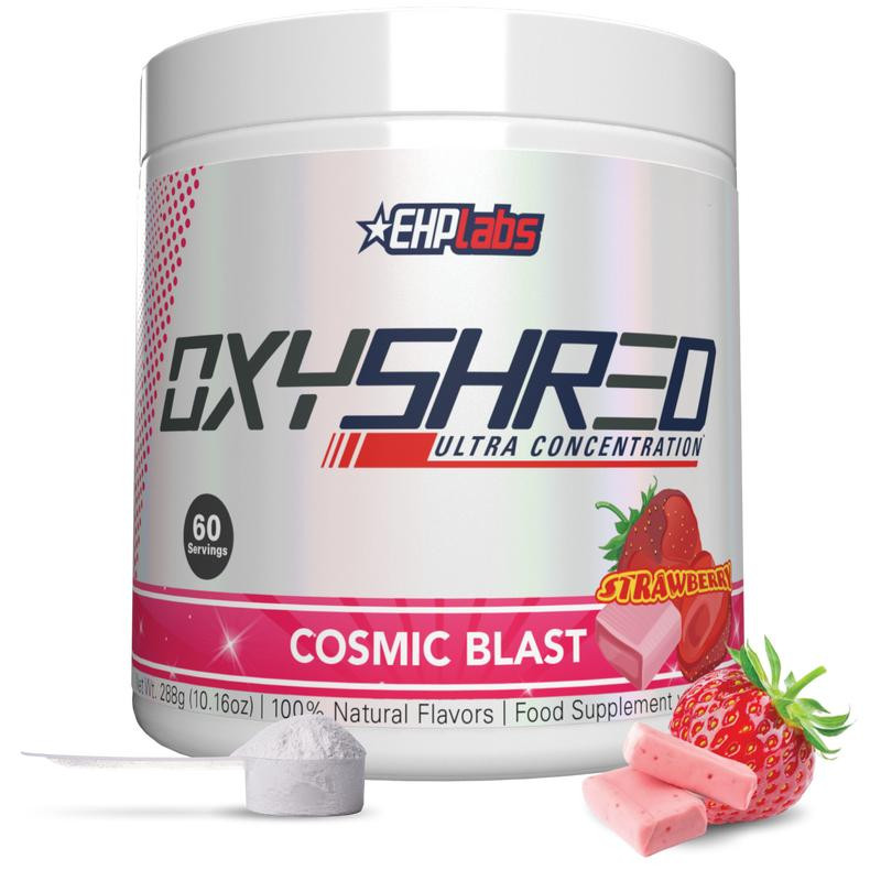 nutriFit OxyShred Ultra Concentrate Pre Workout Powder – 33 Serves, 150mg Caffei