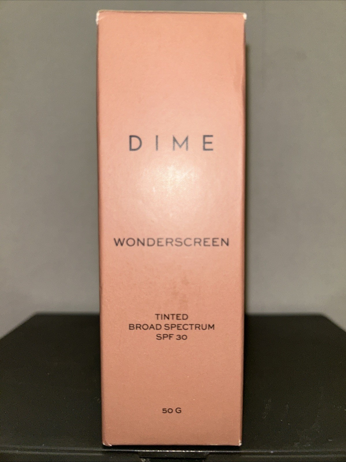 DIME Beauty Tinted Glow Wonderscreen SPF 30,Mineral Sunscreen Deep EXP 02/2026