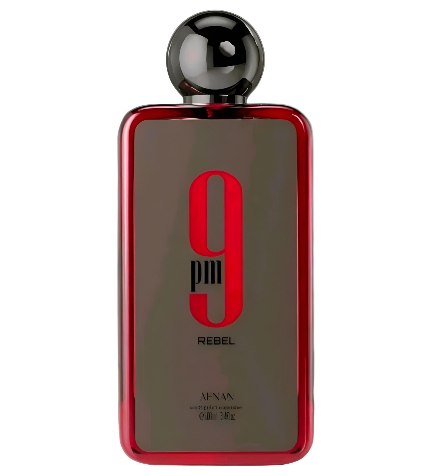 9 pm Rebel by Afnan 3.4 oz EDP Cologne Perfume for Unisex New