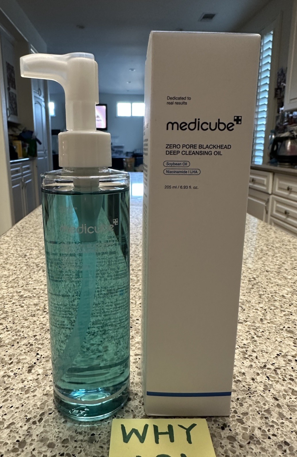 medicube Zero Pore Blackhead Deep Cleansing Oil 6.93oz/205mL FULL SZ EXP 11/2028