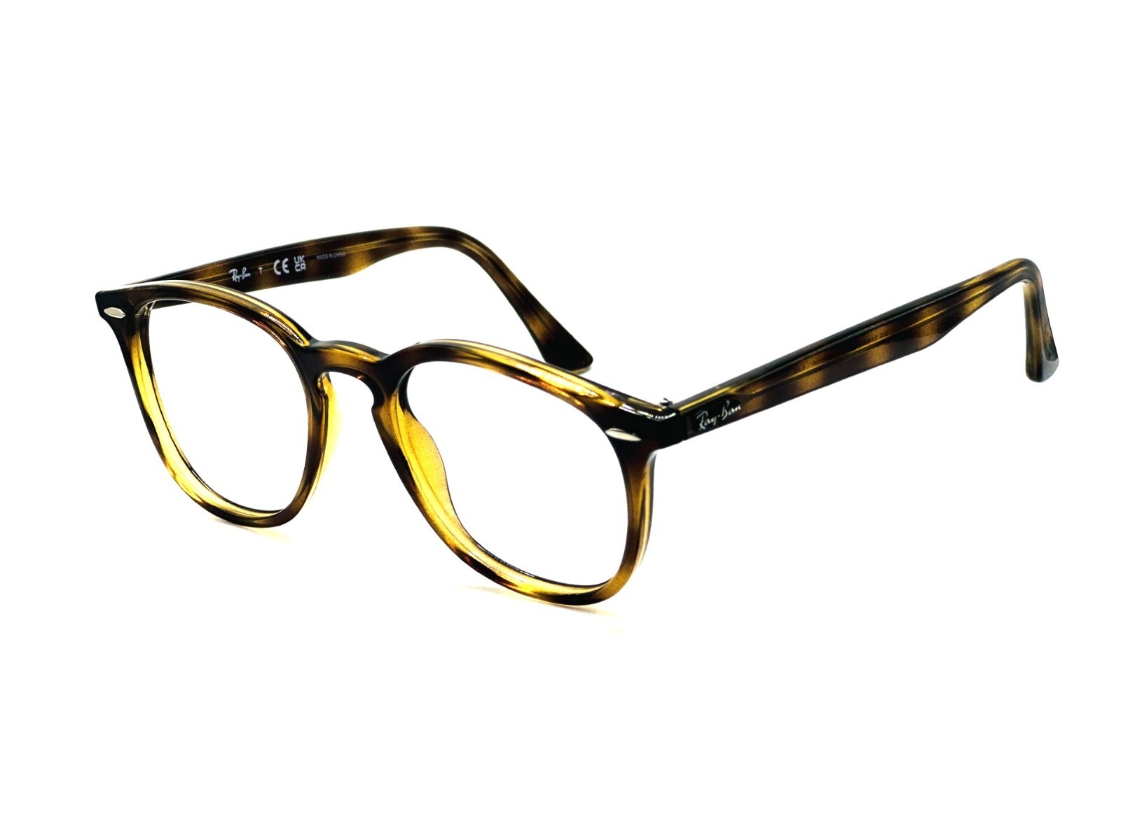 NEW RAY BAN RB 7159 2012 POLISHED HAVANA UNISEX EYEGLASSES 50MM 20 145
