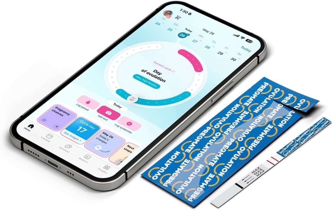 Reliable 25 Count Ovulation Strips – Detect LH Surge with 99% Accuracy