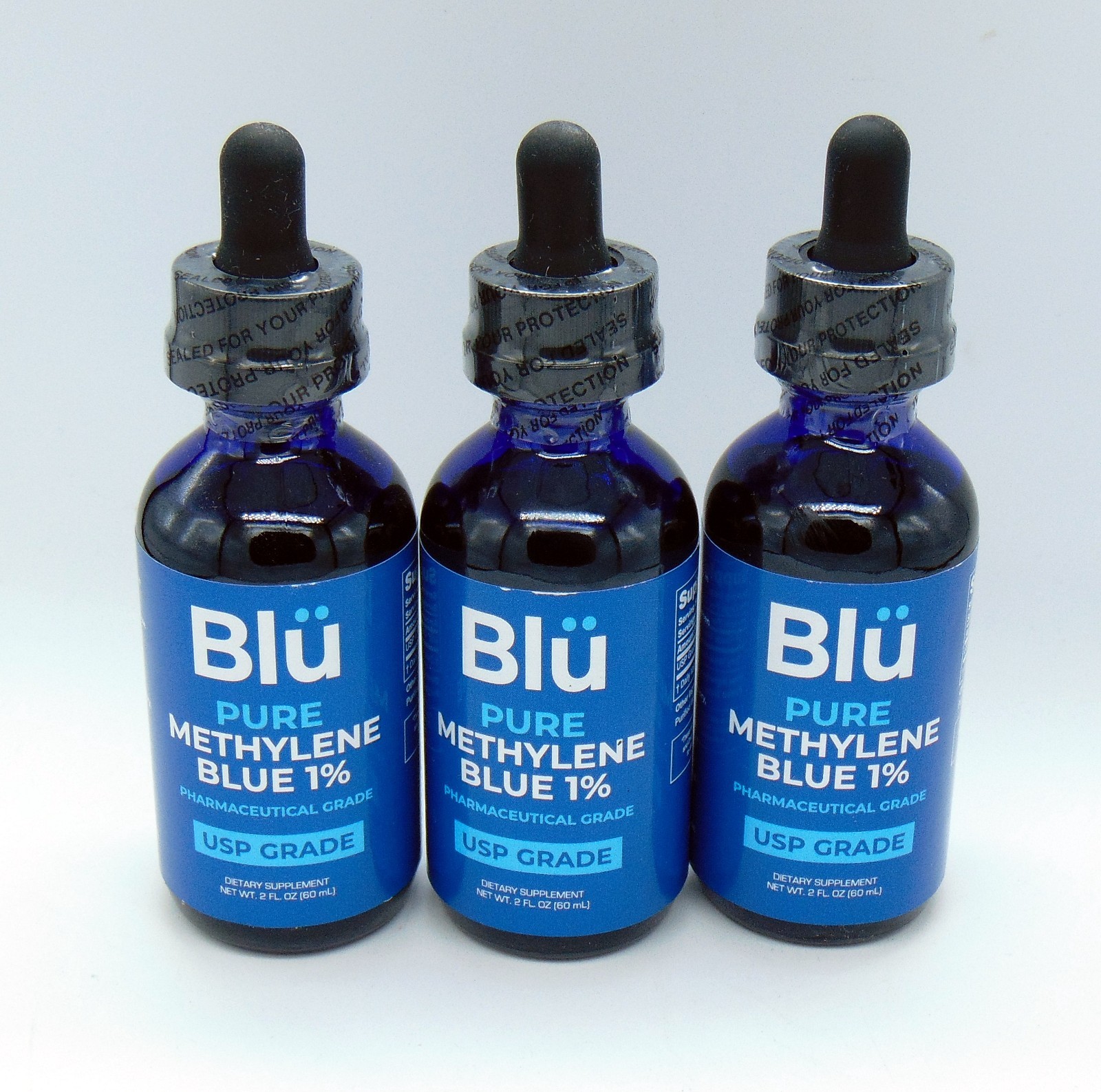 3 x Methylane Blue Over the counter 1% Liquid, Supplement