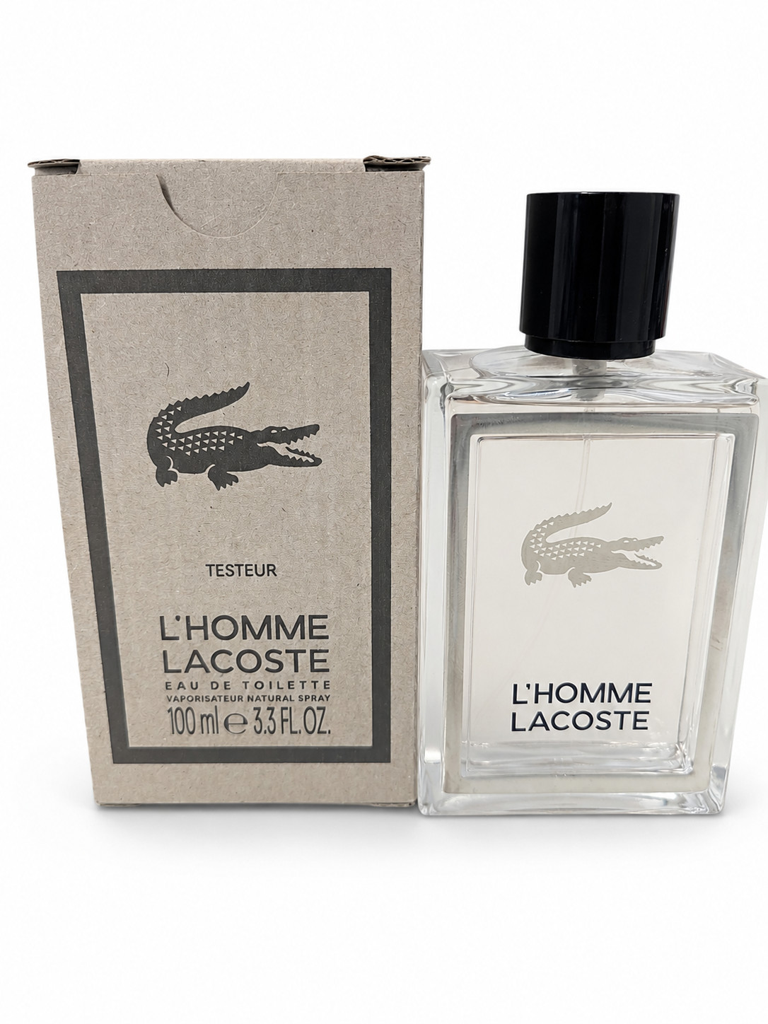 Lacoste L’homme Men’s Eau De Toilette – 3.3oz (testeur)