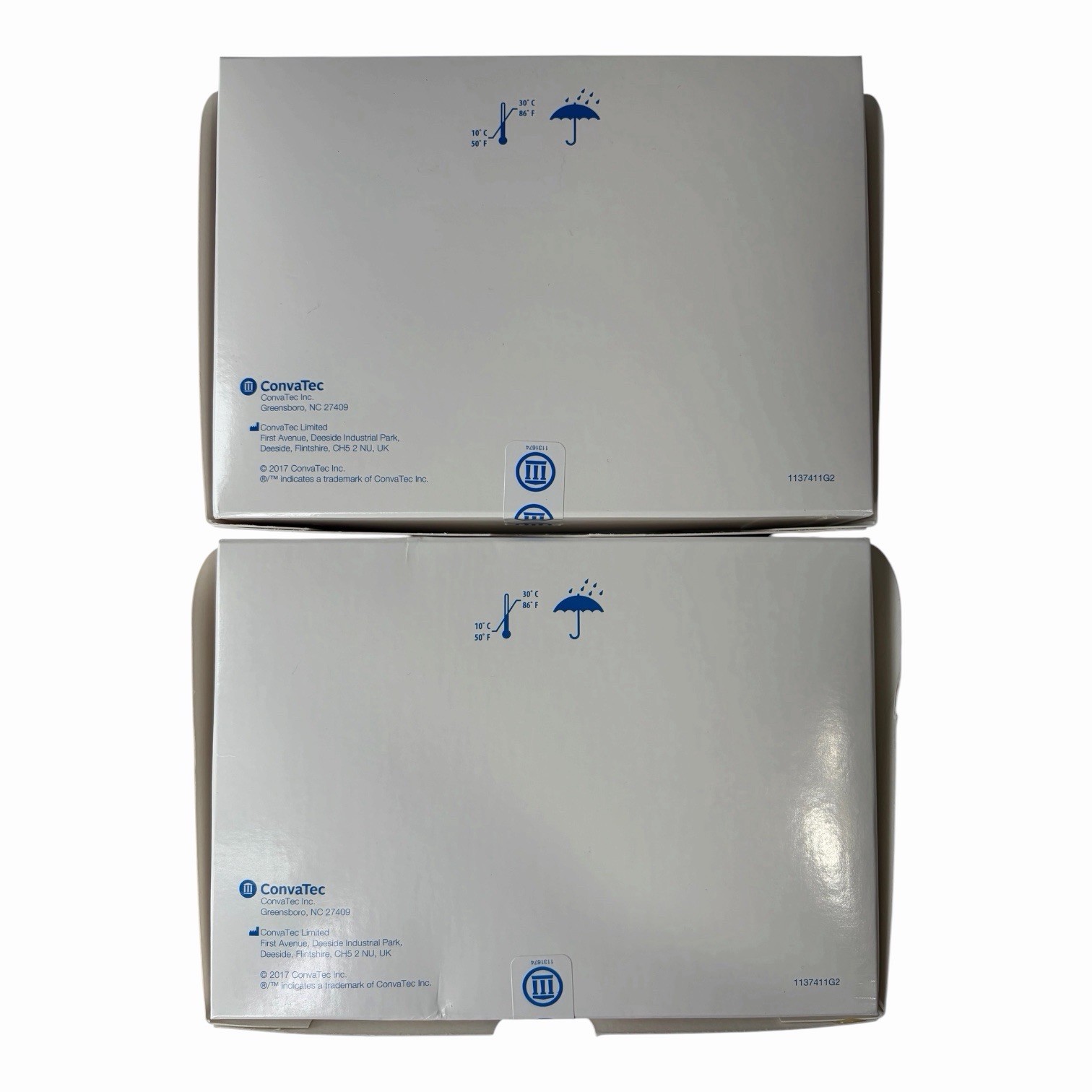 ConvaTec 413312 Natura Drainable Pouch, Transparent InvisibleClose 1-3/4 45mm