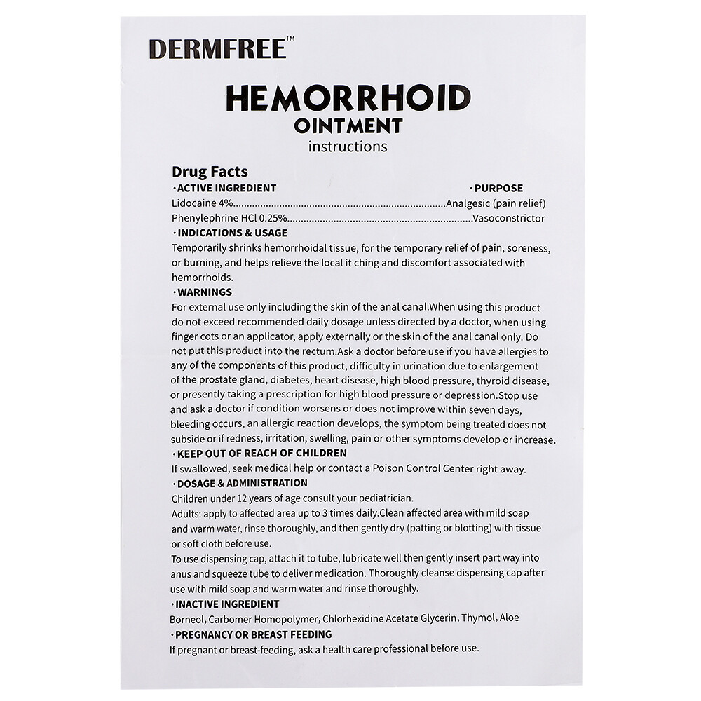 Hemorrhoid Cream Haemorrhoids Fissure Gel Piles Anal Fissure Prolapse Ointment