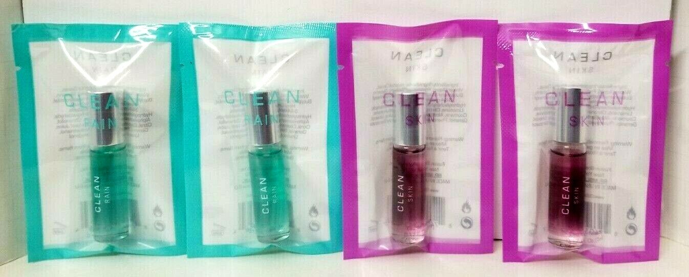 CLEAN EAU DE TOILETTE MINI ROLLERBALL 0.17 fl oz SEALED PACKET PICK YOUR SCENT