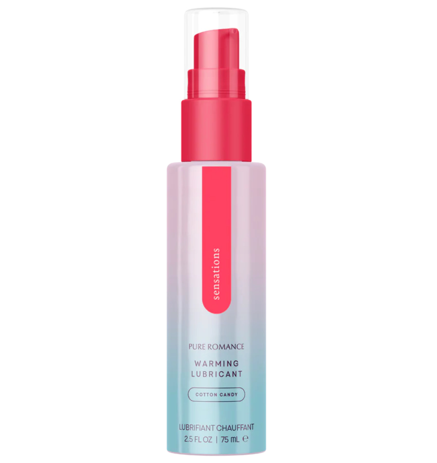 Pure Romance Sensations Warming Lubricant Kissable Air-Activated: Cotton Candy