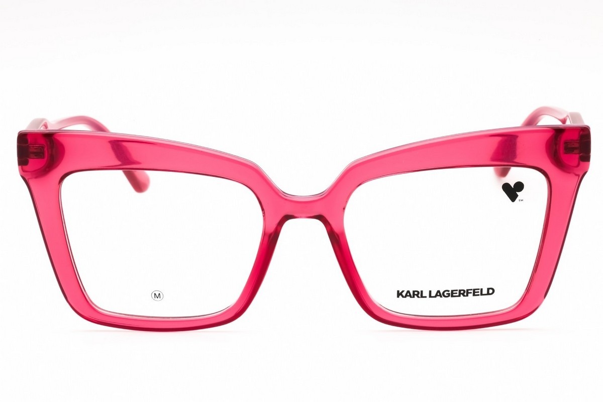 KARL LAGERFELD KL6136-612-51 Eyeglasses Frame Size 51mm 18mm 140mm CHERRY Women