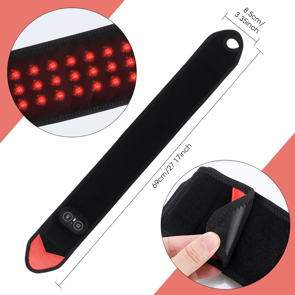 Electric Infrared Heated Wrist Wrap Brace Hand Massage Vibration for Pain Relief