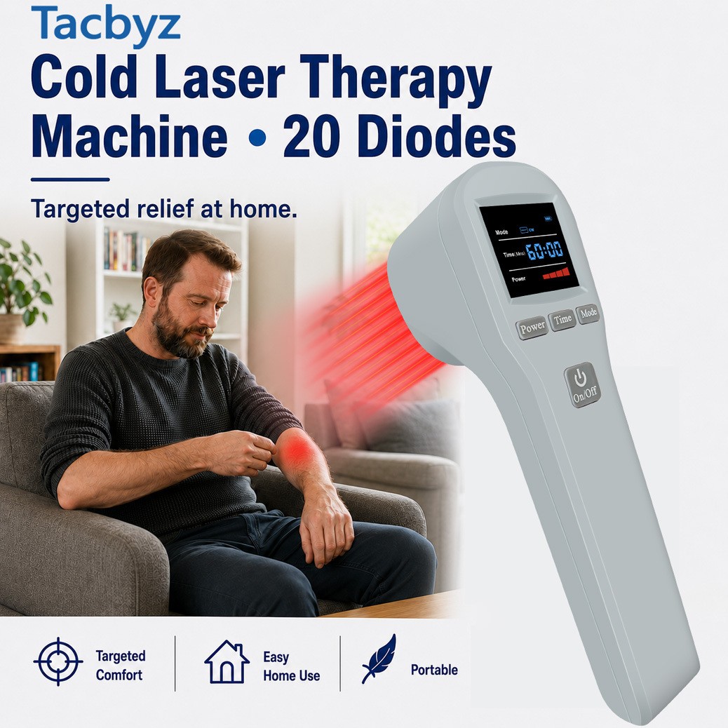 880mW Cold Laser Therapy Device for Pain Relief Arthritis Tennis Elbow Human Pet