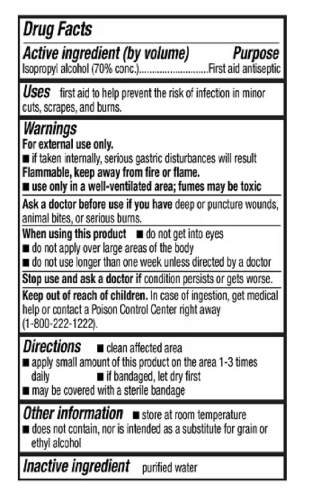 Equate 70% Isopropyl Alcohol Antiseptic, 32 fl oz