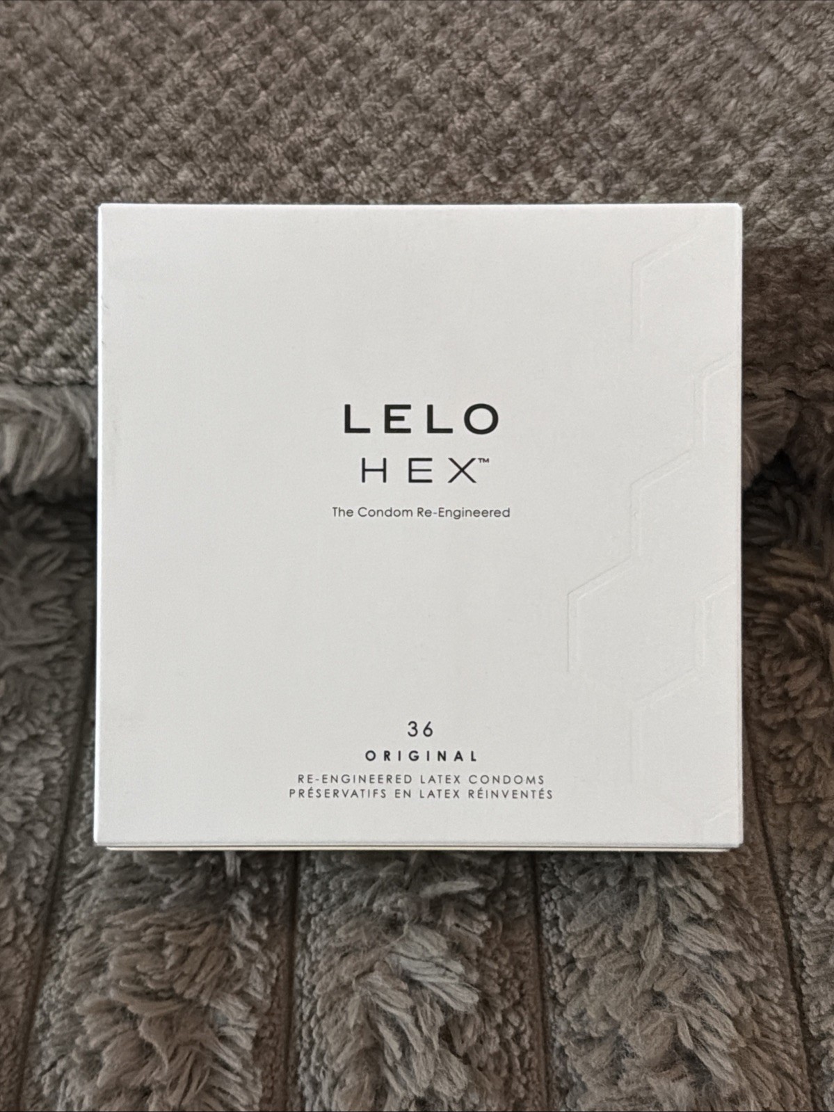 Lelo Hex Condoms 36 Pack Bundle – High Quality Protection – 08/2029